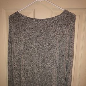 Gray Old Navy Loose-Fitting Sweater